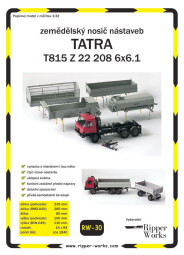 Laserové doplňky - RW 30 Tatra 815 Agro